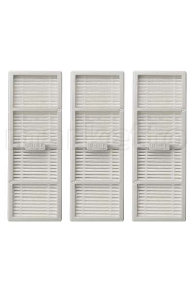 Marketto 3 Pcs Philips Compatible Homerun 7000 Aqua Xu7000 Hepa Filter Xu7000/02