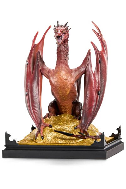 Noble Collection Διόραμα Σμάουγκ Μπίλμπο ο Χόμπιτ - Συλλεκτικό 18 εκ.