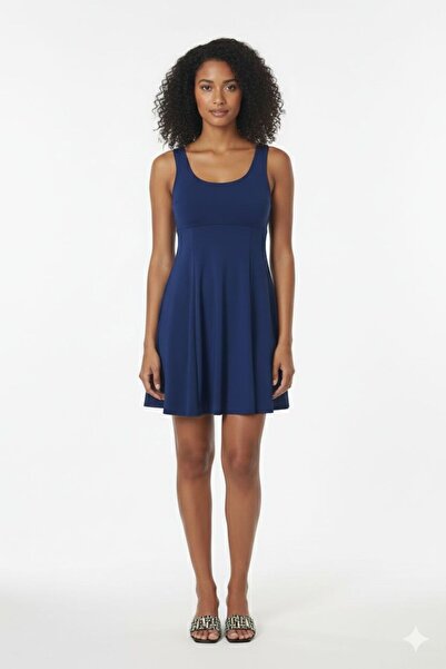 DRESSY LIFE Women's Dress Swimsuit Beachwear Skirted Shorts Swimsuit