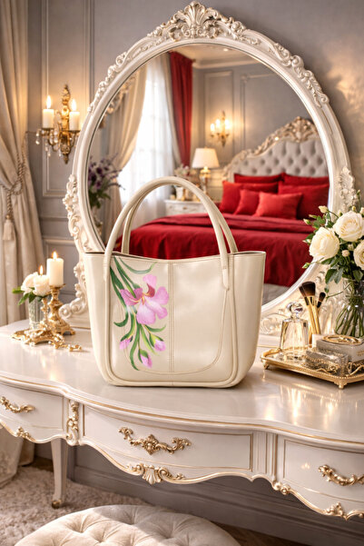 Hope Blooms Hand Painted Patterned Shoulder Bag