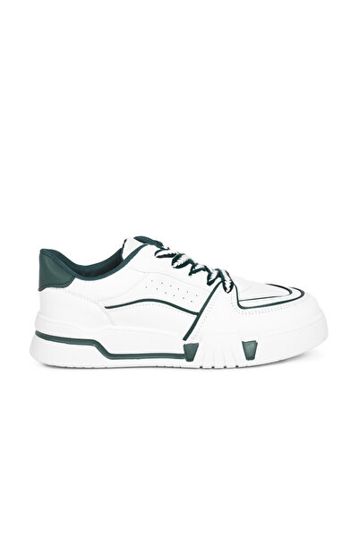 Buzzmania Irina women's white sports shoes