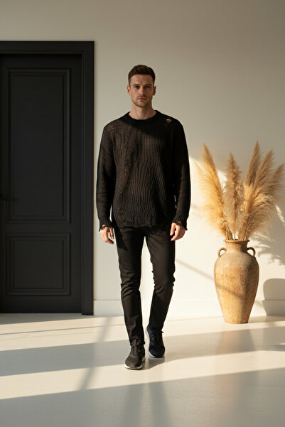 YŞRLİNE COLLECTİON Yşr Men's Knitwear Sweater – Unisex Slim Fit, Soft Texture...