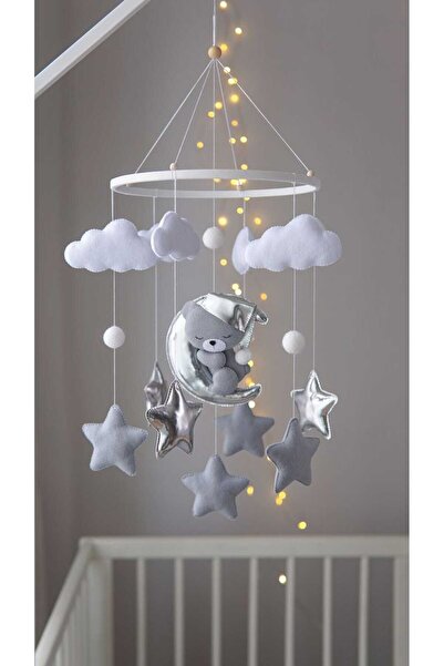 TREND METFİQ DECORATİON Bebek Dönencesi El Yapımı Doğal Keçe - Montessori Beb...
