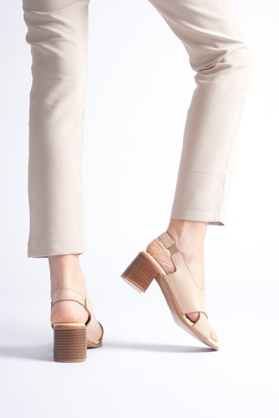 aka prestij ayakkabı comfort Genuine De Leather Rtopedi̇k Poly Sole Tape Women's Sanda Sandals 027