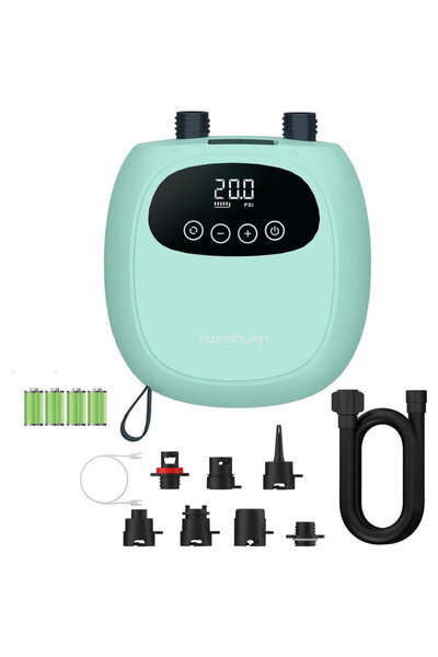 dwndpump D16PRO battery-powered electric pump for SUP, Kayak, Kite, Mattress,...