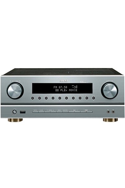 AKAI Amplifier AS005RA-750B, 375W RMS, Silver