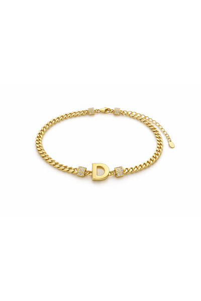 Venus Design Steel Letter Bracelet