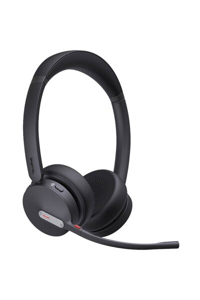 Yealink Bluetooth headphones BH70 Dual UC, noise reduction, 20Hz-20kHz, black