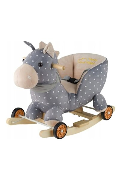 MASHASHOP Magic Rocking Horse Plush, 2 in 1 with Wheels, Musical, Multicolor,...