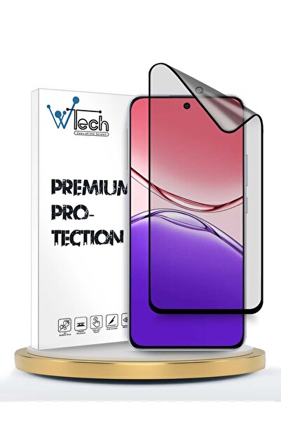 Wtech أوبو A5i برو / أوبو A5i 2025، نانو سيراميك فاخر، لاصق بالكامل، غطاء كام...