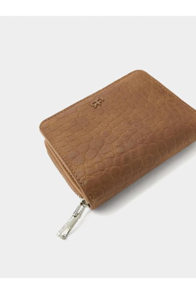 PARFOIS Kadın Hayvan Kabartma Desenli Cüzdan_Ölçü(cm): 10,5x9x3 (UxYxG).