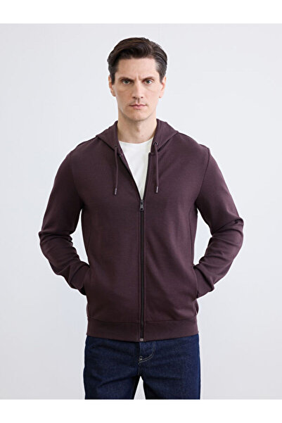 LC Waikiki Sparkling Choices from Shining Store Men's Hooded Zipper Sweatshirt