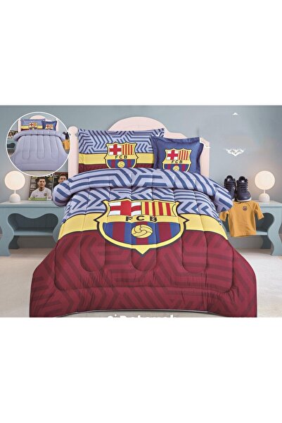 alzawia Single Duvet , 4 pieces, summer design, unique double-sided print