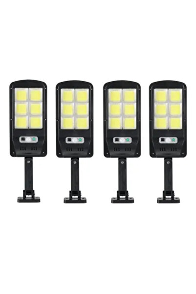 OEM 4x Ηλιακός Προβολέας 150 LED COB με Αισθητήρα Κίνησης