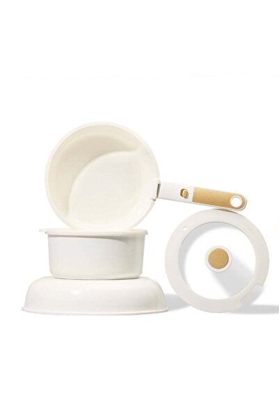 CAROTE 6-Piece Ceramic Cookware Set with Detachable Handle