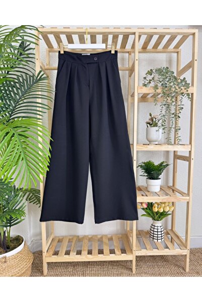 onix Wenka Palazzo Pants Black