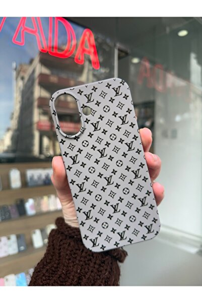 OVADA İphone 16 Uyumlu Lv Tasarımlı Telefon Kılıfı