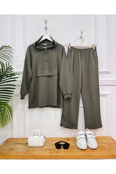 onix Ejla Stone Double Set Khaki