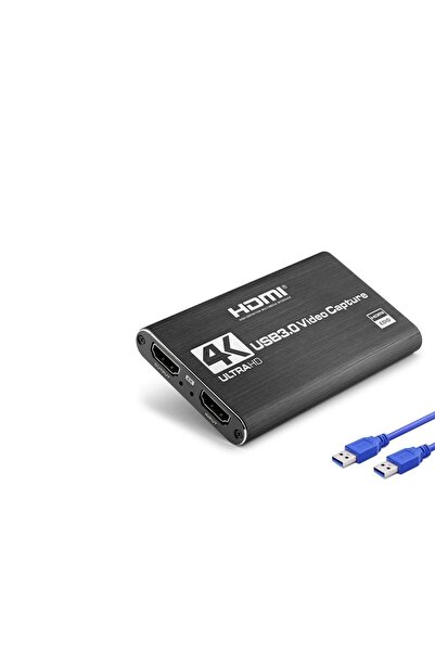 CT STONES HDMI Video Capture Usb3.0 4K Ultra Hd Black Hdx1358