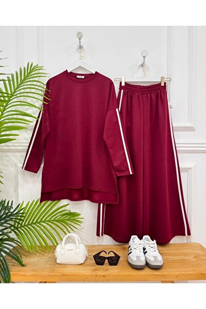 onix Lidya Double Suit Burgundy
