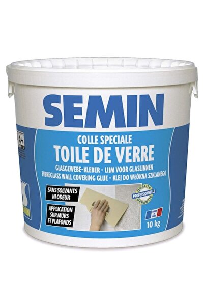 semin Adhesive for fiberglass wallpaper, water-based, solvent-free, odorless,...