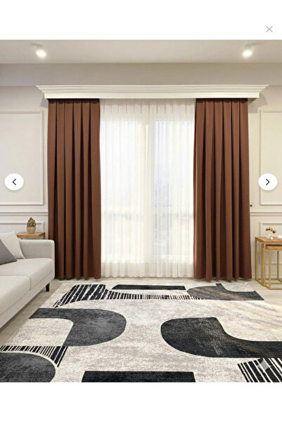 Taç Kizilkahve Color 1/3 Sik Pi̇le Honeycomb Woven Soft Structure Panama Back...