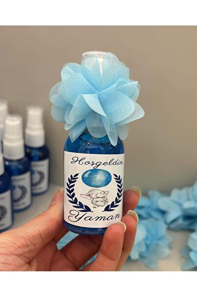 Online Bebek Hediyelik, isme özel kolanya şişesi ( 10 adet )