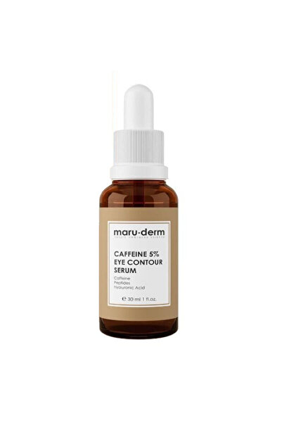 maruderm Caffeine %5 + Peptides + Hyalüronik Asit Göz Çevresi Serumu 30 ml