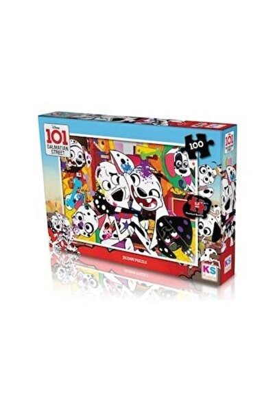 Ks Games 100 Pieces 101 Dalmatians Puzzle - Educational Puzzle for Kids