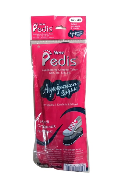 efmues Ortopedik tabanlık pedis ayakkabı tabanlığı 42-43 numara
