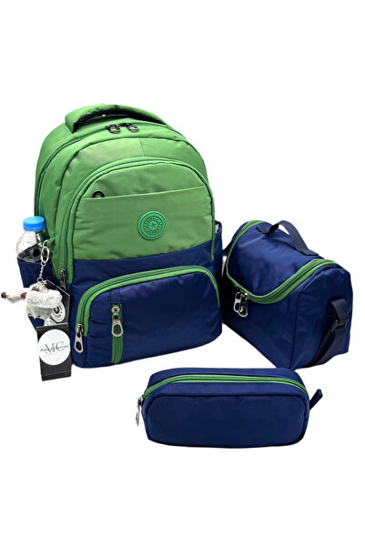 MegiHero First School Bag Set of 3 Unisex Water-Resistant Boys' Backpack Prim...