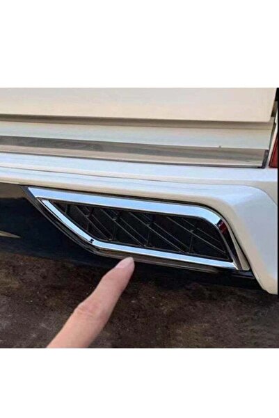 Qc Premium Rear Down Spoiler Frame Cover – Universal Fit