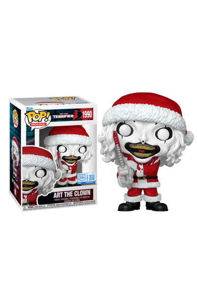 Funko Pop! Movies: Terrifier 3 – Art the Clown with Chainsaw (Bloody) #1990