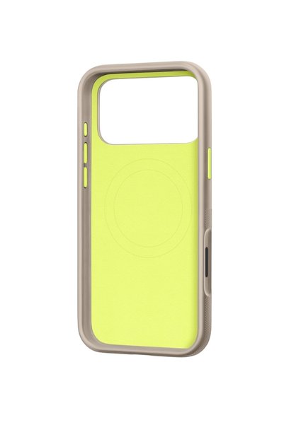 KILIF HOUSE iPhone 16 Pro Compatible Suede Pro Guard Textured Full Protective Case with Magsafe Support