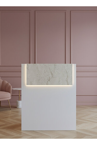 online fırsat mutlu ol mutlu kal HARMONY Ledli Karşılama Bankosu G-90 cm Ofis...