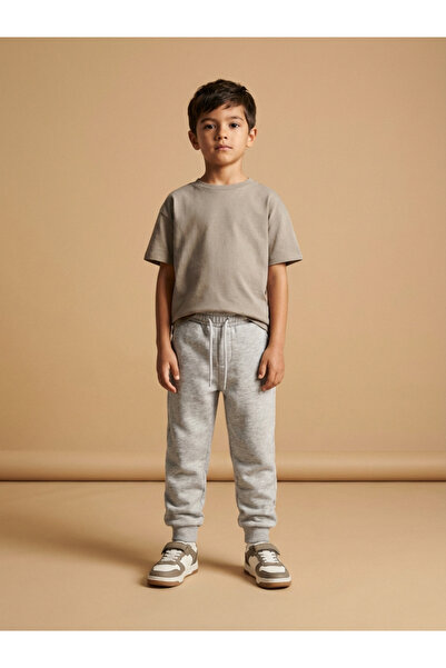 ALYAKİDS Boys' Elastic Leg Cotton Sweatpants