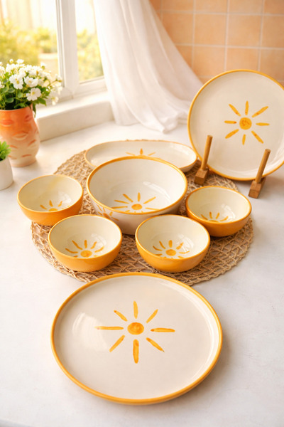 MeGgDecor Sun Kiss Kahvaltı Takımı