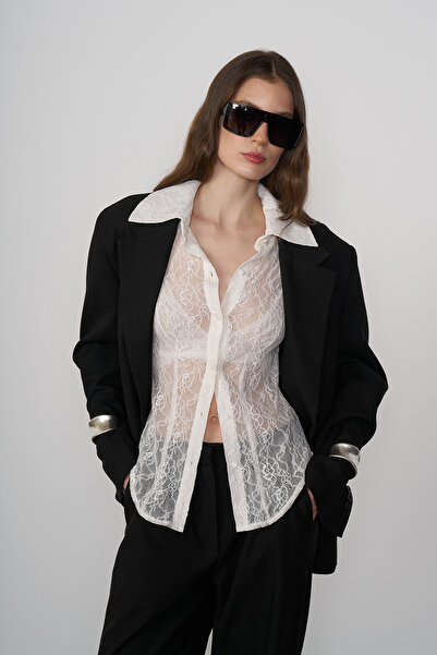 Beyyoglu Dantel Gömlek