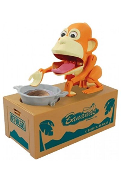 YclShop Animated Educational Piggy Bank Birthday Gift Piggy Bank with Monkey ...