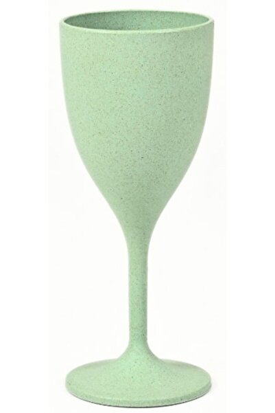 REuse Reusable Wine Glass | 250 ml | Coffee Husks | Celeste Green