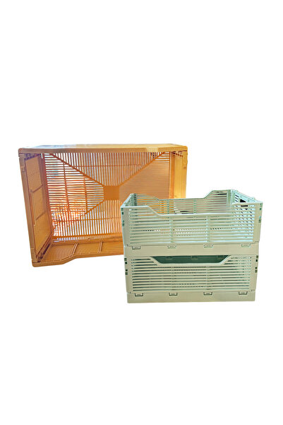 SAMELİA Katlanabilir Taşıma Saklama Kasası ,İstifelenebilir Düzenleyici 1 Ade...