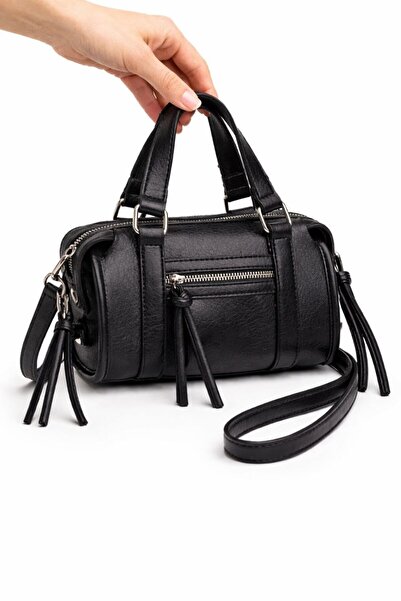 ÇANTAM GELSİN Women's Cylinder Model Hand and Shoulder Bag Size (25X14 cm)