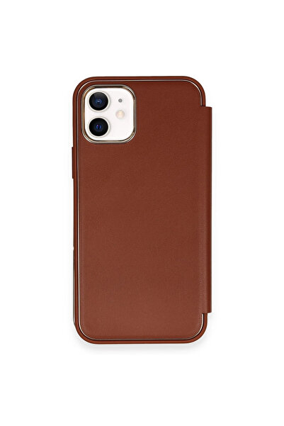 isiltikidsmoda Newface iPhone 12 Case with Dolpin Cover - Brown