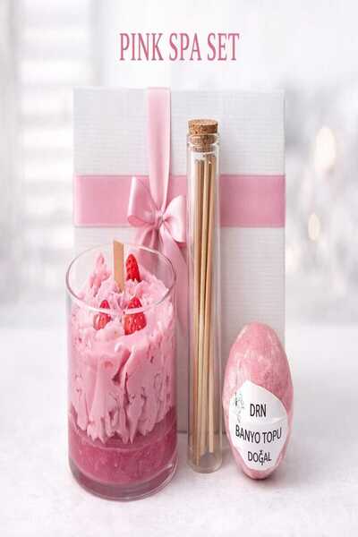 DRN kokulu mum banyo topu kibrit tüpü