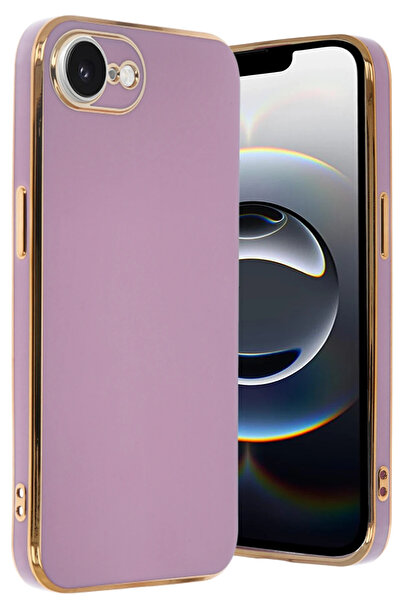 isiltikidsmoda Newface iPhone 16E Case Volet Silicone - Purple