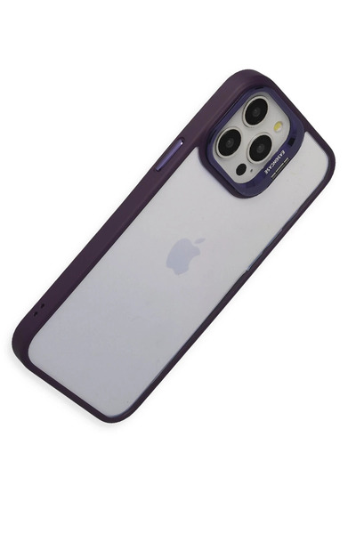 isiltikidsmoda Joko iPhone 14 Pro Case Roblox Lens Stand Cover - Purple