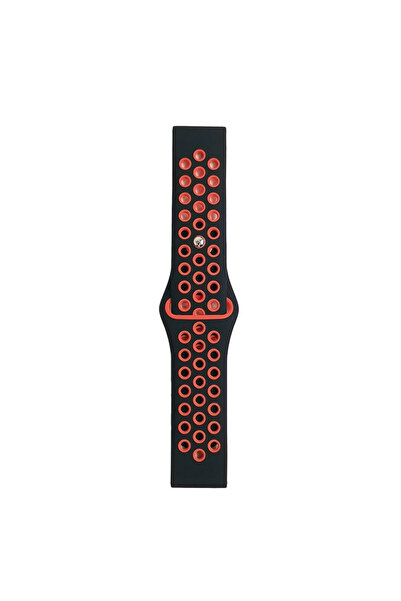 isiltikidsmoda Newface Watch 20mm Sports Hollowed Out Band - Black-Red