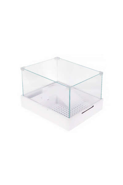 Sobo 1680043777 Cam Kaplumbağa Bahçesi (234300) Filtre-Lambalı 40x29x25