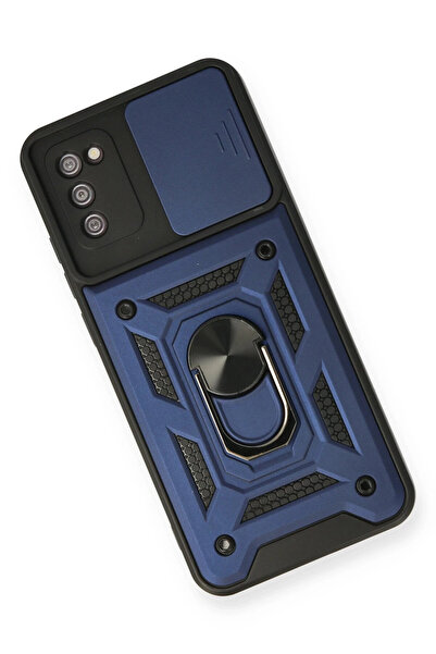 isiltikidsmoda Newface Samsung Galaxy A03S Case with Pars Lens Ring Silicone ...