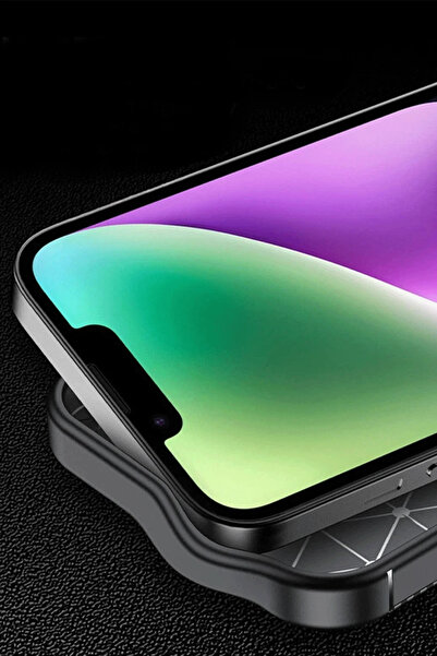 isiltikidsmoda Newface iPhone 16E Case Auto Focus Carbon Cover - Black